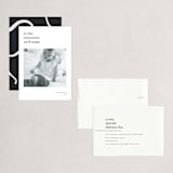 "To the memories we'll make" - Holiday Cards in Charcoal by Blustery August - Assembled