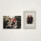 "Come Together" - Holiday Cards in First Snow by Casey Miller - Photo Orientation Options