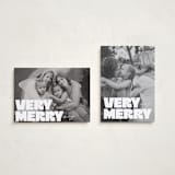 "Very Bold" - Holiday Cards in Snowflake by Jessie Steury - Photo Orientation Options
