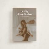 "Very Merry Christmas" - Holiday Cards in Icicle by Hooray Creative - Front