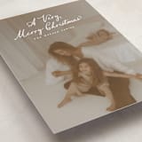 "Very Merry Christmas" - Holiday Cards in Icicle by Hooray Creative - Detail
