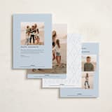 "Southern Charm" - Holiday Cards in Frost by Pink House Press - Back of Card Options