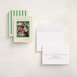 "Sweet scallop" - Holiday Cards in Jolly Fern by Cass Loh - Assembled