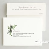 "Rustic Floral" - Holiday Cards in Wreath by Heather Cairl - FREE Recipient Addressing