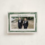 "Painted Frame Edge" - Holiday Cards in Forest by Alethea and Ruth - Front