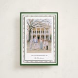 "Drawn Together in Blessings" - Holiday Cards in Wreath by Jacquie Foster - Front
