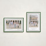 "Drawn Together in Blessings" - Holiday Cards in Wreath by Jacquie Foster - Photo Orientation Options