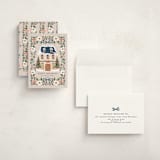 "Little Housey" - Holiday Cards in Winter Rose by Petra Kern - Assembled