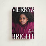 "Bright" - Holiday Cards in North Star by Susan Asbill - Front