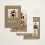 "Bright" - Holiday Cards in North Star by Susan Asbill - Back of Card Options
