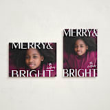 "Bright" - Holiday Cards in North Star by Susan Asbill - Photo Orientation Options