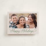 "Classically" - Holiday Cards in Fir by Everett Paper Goods - Front