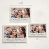 "Classically" - Holiday Cards in Fir by Everett Paper Goods - Formats Available