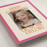 "Cheerful Stack" - Holiday Cards in Gumdrop by Ekko Studio - Detail