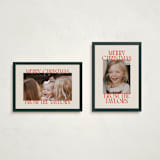 "Cheerful Stack" - Holiday Cards in Mistletoe by Ekko Studio - Photo Orientation Options