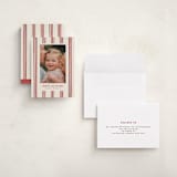 "painted lines" - Holiday Cards in Berry by Christy Hy Lee - Assembled