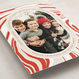 "Peppermint Flavor" - Holiday Cards in Peppermint by Oscar and Emma - Karly Depew - Detail