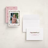 "Boughs of Bows" - Holiday Cards in Candy Cane by Sarah Knight - Assembled