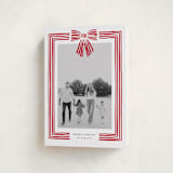 "Ribbon Framed" - Holiday Cards in Snow by Iveta Angelova - Folded Card