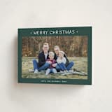 "Dotted" - Holiday Cards in Pine by Carolyn MacLaren - Folded Card