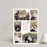 "Holly Jolly Holla" - Holiday Cards in Holly by Michelle Poe - Front