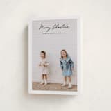 "Vintage Joy" - Holiday Cards in Onyx by Benita Crandall - Folded Card