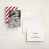 "Scrawled" - Holiday Cards in Icicle by Julia Hall - Assembled