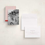 "Wonderful Christmas Time" - Holiday Cards in Snowflake by Wildfield Paper Co - Assembled