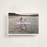 "frolicsome" - Holiday Cards in Snow by Snow and Ivy - Front