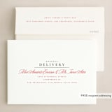 "The Merriest of Days" - Holiday Cards in Snowflake by Wildfield Paper Co - FREE Recipient Addressing