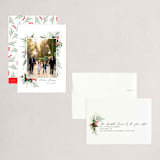 "Nature & Blessings" - Holiday Cards in Crimson by Susan Moyal - Assembled