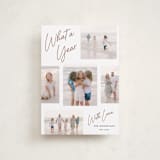 "Simply Scripted" - Holiday Cards in Copper by Stacey Meacham - Front