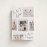 "Simply Scripted" - Holiday Cards in Copper by Stacey Meacham - Folded Card