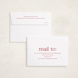 "Candy Canes" - Holiday Cards in Candy Cane by Maria Alou - FREE Recipient Addressing