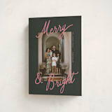 "Jottings" - Holiday Cards in Mistletoe by Pixel and Hank - Folded Card