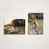 "Simple Nostalgia" - Holiday Cards in Snow by Lisa Assenmacher - Photo Orientation Options