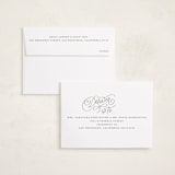 "Painted Garland" - Holiday Cards in Berry by Kristen Smith - FREE Recipient Addressing