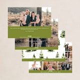 "in the snowy woods" - Holiday Cards in Fir by Helen Halik - Back of Card Options