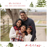 "in the snowy woods" - Holiday Cards in Fir by Helen Halik - Detail