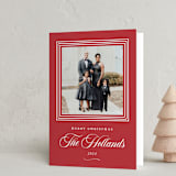 "Merry Love" - Holiday Cards in Ruby by Alston Foster - Folded Card