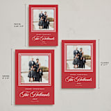 "Merry Love" - Holiday Cards in Ruby by Alston Foster - Formats Available