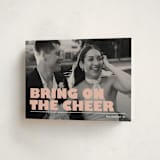 "Bring on the cheer" - Holiday Cards in Creamsicle by Snow and Ivy - Folded Card