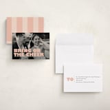 "Bring on the cheer" - Holiday Cards in Creamsicle by Snow and Ivy - Assembled