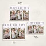 "Triple Happiness" - Holiday Cards in Snow by Juliana Zimmermann - Formats Available