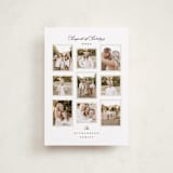 "Delicate" - Holiday Cards in Linen by Jennifer Postorino - Front