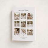 "Delicate" - Holiday Cards in Linen by Jennifer Postorino - Folded Card