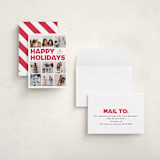 "Memory Squares" - Holiday Cards in Snow by Maria Alou - Assembled