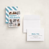 "Memory Squares" - Holiday Cards in Frost by Maria Alou - Assembled
