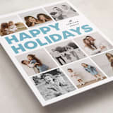 "Memory Squares" - Holiday Cards in Frost by Maria Alou - Detail