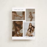 "Between the Lines" - Holiday Cards in Snow by Lisa Assenmacher - Front